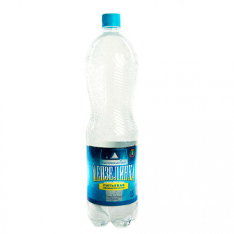Вода природная питьевая, первой категории, артезианская, негазированная "Мензелинка" - 