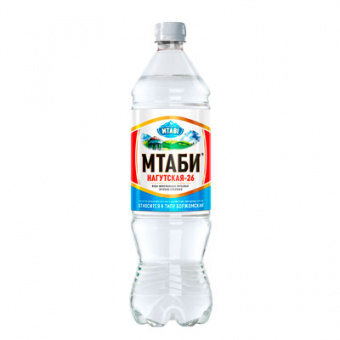 Вода минеральная питьевая "MTAБИ" Нагутская- согласно направлению; Вода минеральная питьевая лечебно-столовая "MTAБИ. Нагутская-26", газированная, гир - 