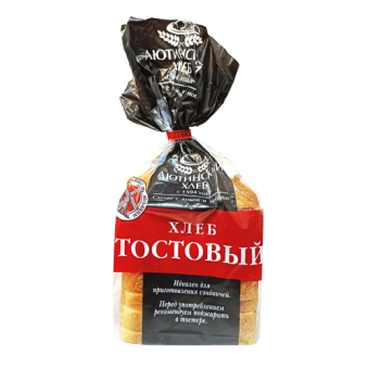 "Хлеб "Тостовый" ТМ " Аютинский хлеб" - 4 607 152 381 795