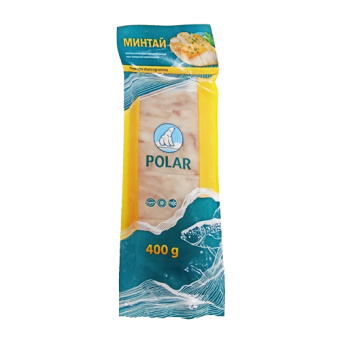 Филе минтая без кожи порционное замороженное ТМ "POLAR" - 4 670 012 693 673