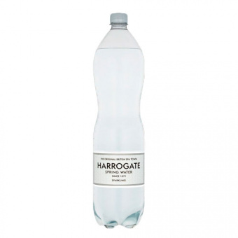 Вода минеральная питьевая природная столовая высшей категории газированная «Харрогейт» ("Harrogate"), ПЭT бутылка - 