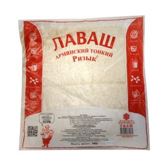 Лаваш армянский тонкий ТМ " Ризык" - 4 670 005 830 030