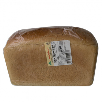 Хлеб из пшеничной муки 1 сорта, в упаковке - 