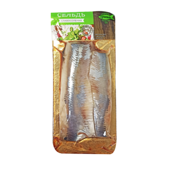 Сельдь тихоокеанская тушка слабосоленая - 4 603 271 000 449