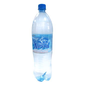 Вода минеральная природная питьевая столовая сульфатно-гидрокарбонатная магниево-кальциево-натриевая газированная, ТМ"Лагуна" - 4 600 831 101 011