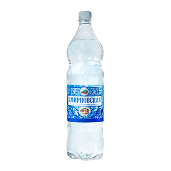 Вода минеральная природная питьевая лечебно-столовая  "Смирновская.Железноводское месторождение" ТМ "Старый источник", газированная, ПЭТ бутылка - 
