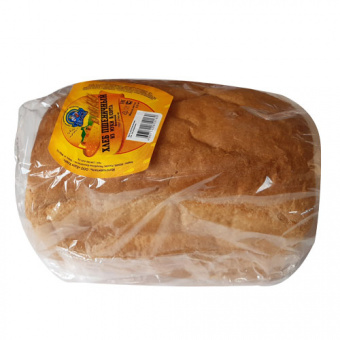 Хлеб Пшеничный из муки в/сорта, формовой в упаковке - 4607122610160