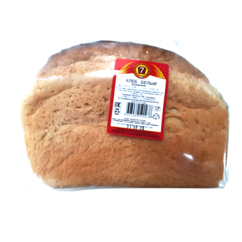 Хлеб "Белый" формовой, ТМ "Уфимский хлебозавод 7" - 4 607 080 590 238