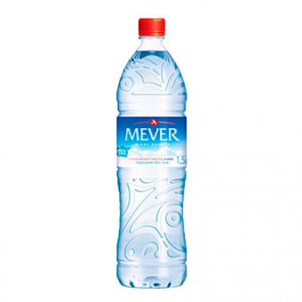 Вода минеральная природная питьевая столовая "МЕВЕР", негазированная - 