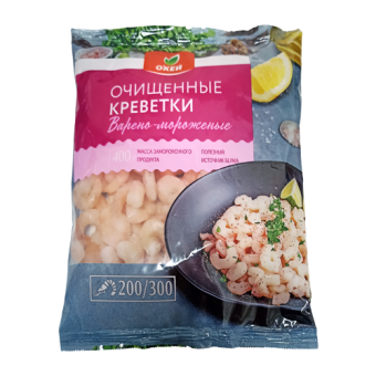 Креветки очищенные ТМ "О'кей" - 4 670 012 692 676
