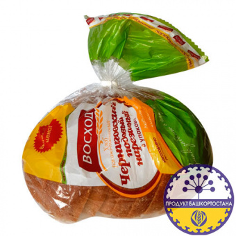 Хлеб "Черниговский" ржано-пшеничный подовый, нарезанный, в упаковке - 4607005460561