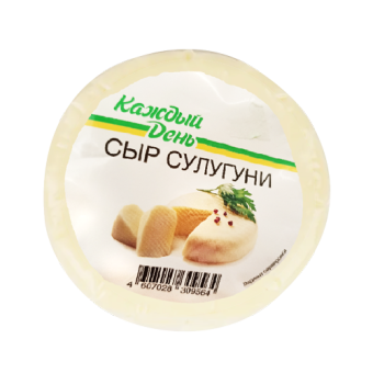 Сыр "Сулугуни", м.д.ж. в сухом веществе 45%, ТМ "Каждый день" - 4 607 028 309 564