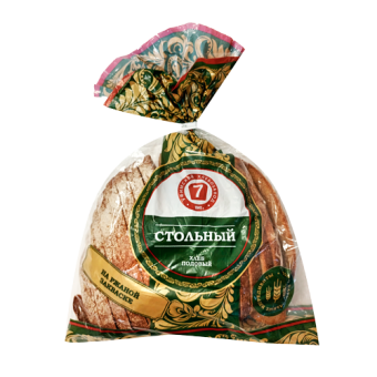 Хлеб "Стольный"  подовый ТМ "Уфимский хлебозавод № 7" - 4 607 080 593 062