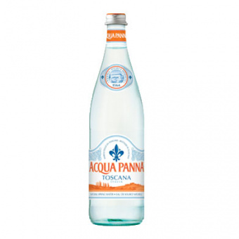 Вода минеральная питьевая природная столовая негазированная «Aqua-Panna.TOSCANA», ПЭТ бутылка - 