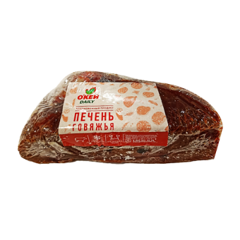 Печень говяжья замороженная ТМ "О'кей" - 