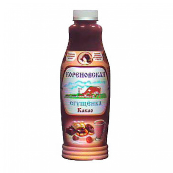 Продукт молокосодержащий сгущенный с сахаром и какао "Сгущенка какао" с заменителем молочного жира, м.д.ж. 8,5%. - 