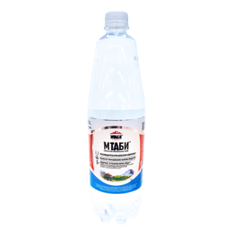 Вода минеральная природная питьевая лечебно-столовая газированная "Аш-Тау" ТМ "Мтаби", гидрокарбонатная натриевая - 4 607 017 095 904