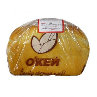 Хлеб Монастырский, 1 сорт в упаковке - 
