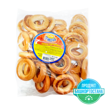 Сушки горчичные ТМ "Уфимский хлеб" - 4 607 060 150 803