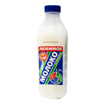 Молоко питьевое пастеризованное с мдж 2,5% ТМ "Маслозавод Нытвенский" - 4 620 006 670 920