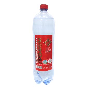 Вода питьевая газированная ТМ "Красноусольская премиум" - 4 607 035 420 870