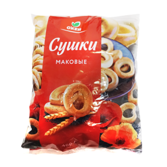 Сушки маковые ТМ "Окей" - 4 610 007 325 295