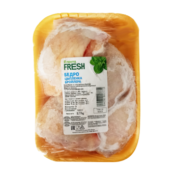 Бедро цыпленка-бройлера замороженное, ТМ "Лента FRESH" - 