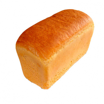 Хлеб "Пшеничный" высшего сорта, формовой, в упаковке - 