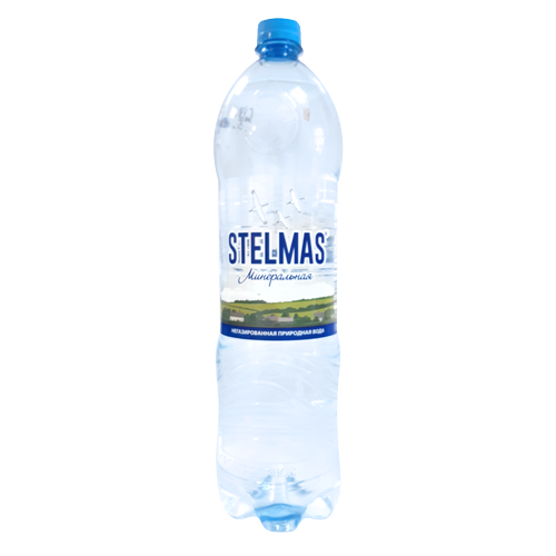 Вода минеральная природная питьевая столовая гидрокарбонатная магниево-кальциевая, негазированная, ТМ "Стэлмас"