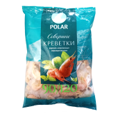 Креветки северные варено-мороженые, ТМ "POLAR", в полимерном пакете